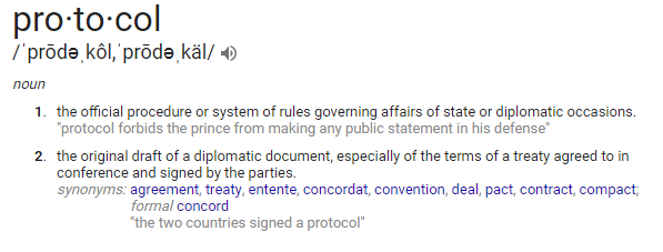 Protocol Definition